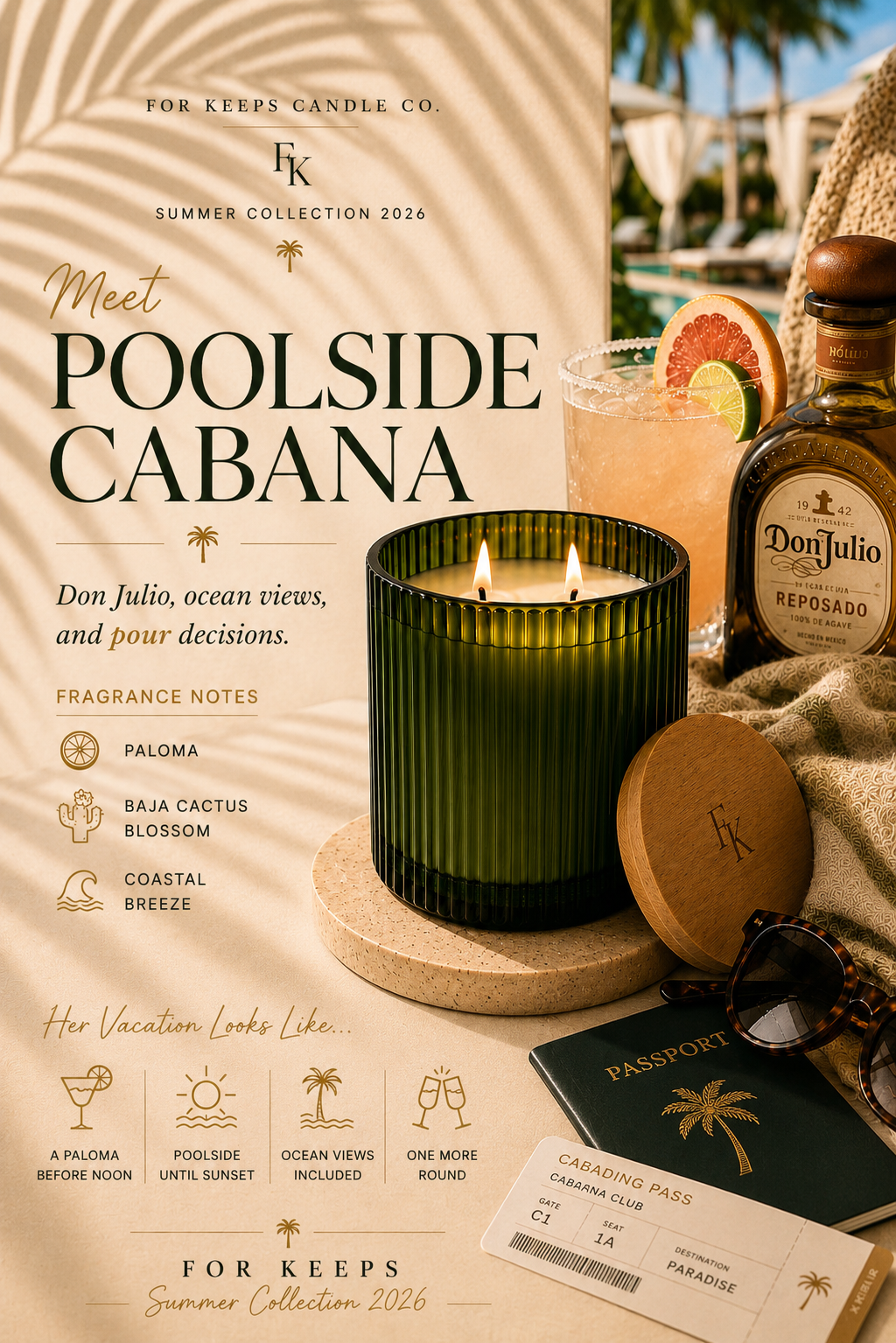 Poolside Cabana